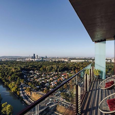 Design Apartment With Amazing View Over Vienna 2 Luaran gambar