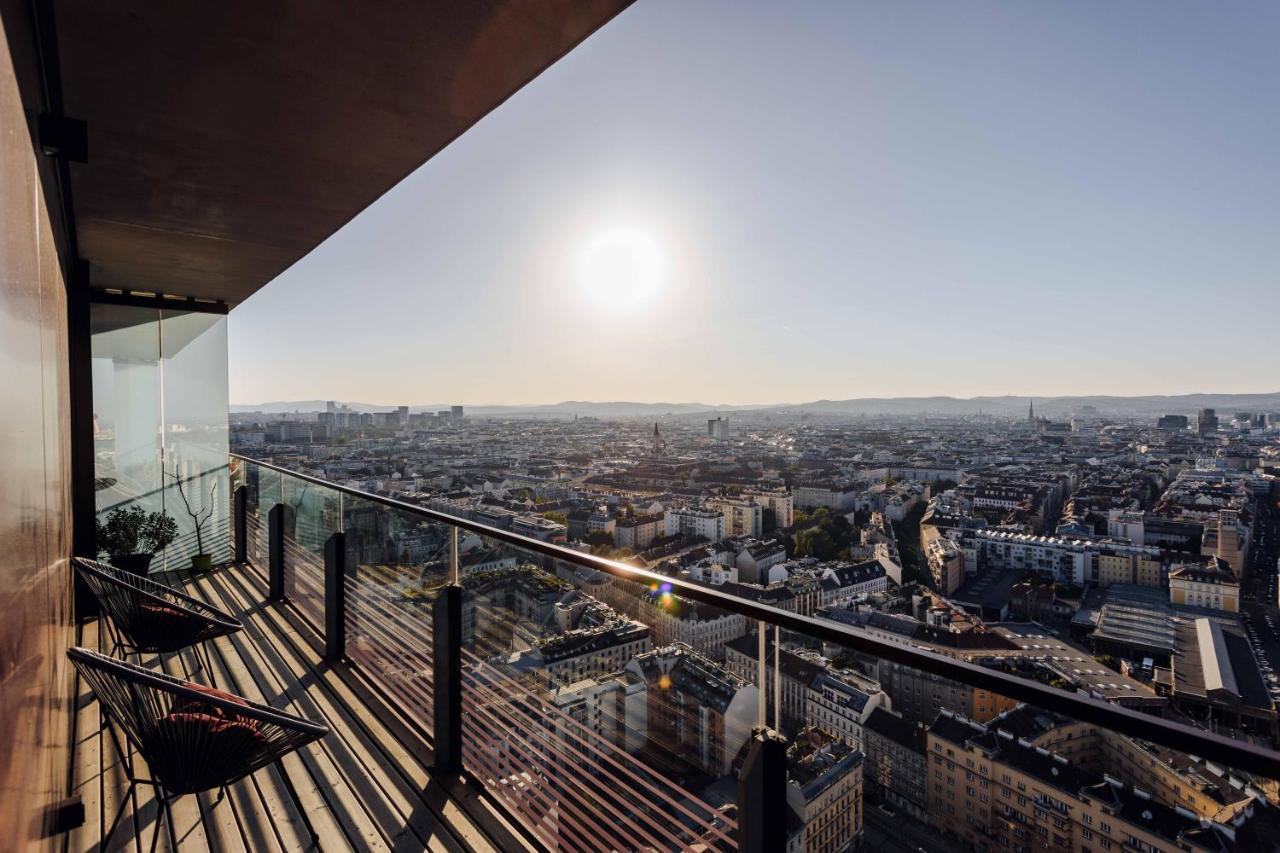 Design Apartment With Amazing View Over Vienna 2 Luaran gambar