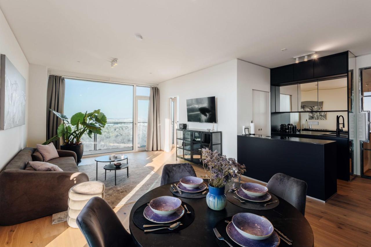 Design Apartment With Amazing View Over Vienna 2 Luaran gambar