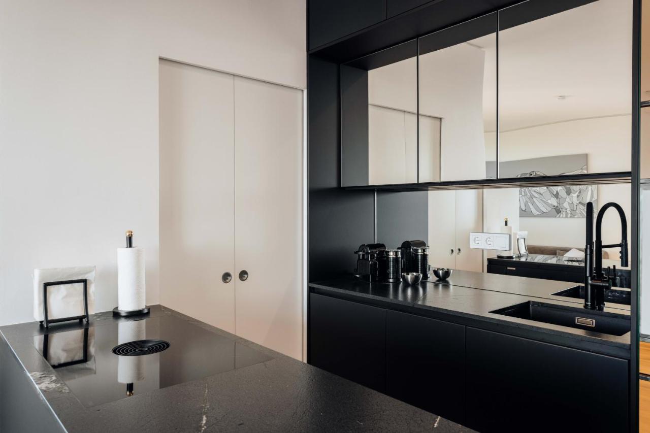 Design Apartment With Amazing View Over Vienna 2 Luaran gambar